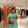 Cottagecore Picnic Puff Dress