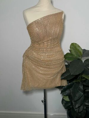 The Champagne Lattice Crystal Mini