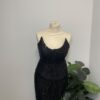 The Midnight Sequin Corset Gown