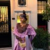 The "Aminah" Silk Boubou Gown
