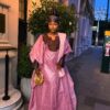 The "Aminah" Silk Boubou Gown