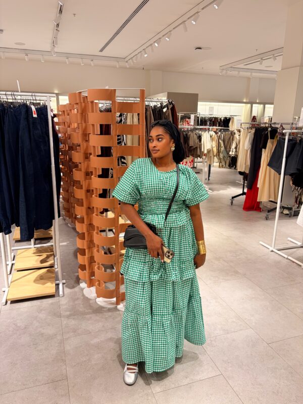 The "Esmé" Mint Tiered Maxi Set