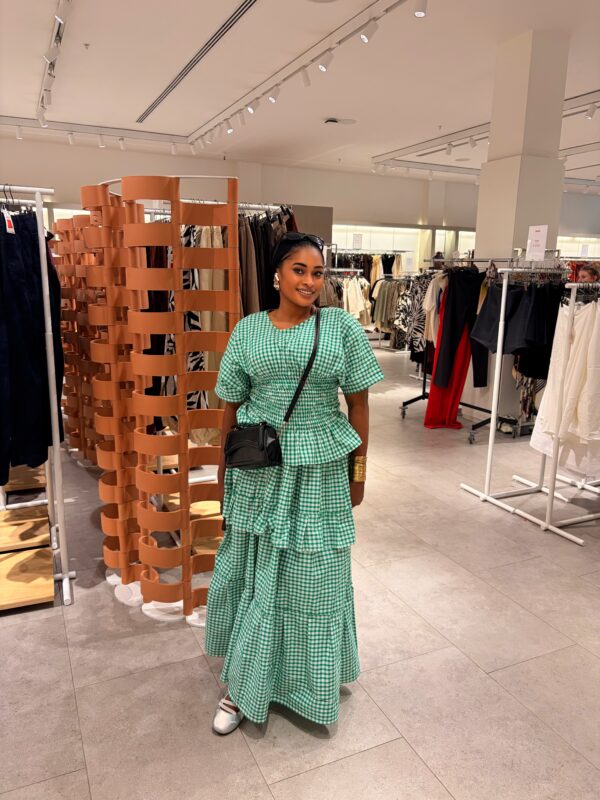 The "Esmé" Mint Tiered Maxi Set
