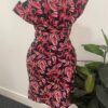 Nia Off-Shoulder Ankara Dress