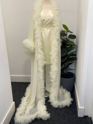 Seraphina Feather-Effect Tulle Set