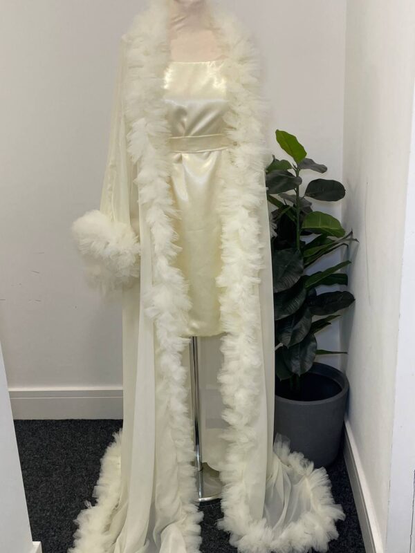 Seraphina Feather-Effect Tulle Set