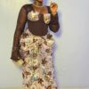 The Imperial Bronze Aso Ebi Gown